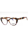002 - HAVANA WITH VIOLET DOTS/Clear demo lens