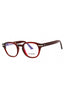 007 - BORDEAUX RED/Clear demo lens
