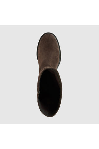 Aquatalia Delilah suede knee high boot in Espresso - view 3