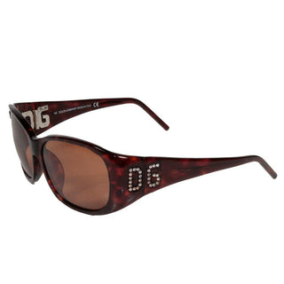 D&G Sunglasses by Dolce & Gabbana DG 857S Havana Brown and Orange-AmbrogioShoes