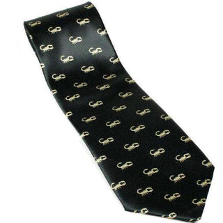 D&G Tie by Dolce & Gabbana Designer Men's Necktie "Scorpio" DGT574-AmbrogioShoes