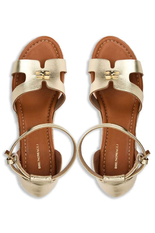 Bruno Magli Dina Leather Wedge