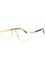 006J 00 - GOLD HAVANA/Clear demo lens