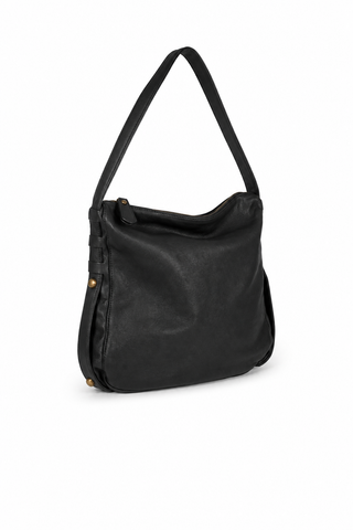 Dellamoda Alessia Leather Hobo Bag