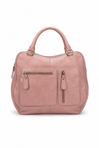 Dellamoda Charlotte Leather Satchel