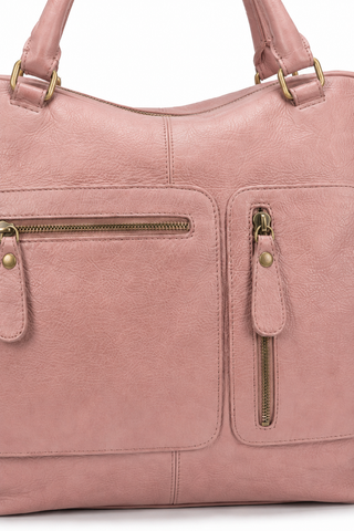 Dellamoda Charlotte Leather Satchel