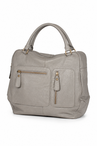 Dellamoda Charlotte Leather Satchel