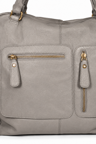 Dellamoda Charlotte Leather Satchel