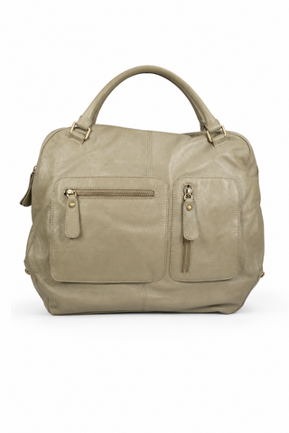 Dellamoda Charlotte Leather Satchel