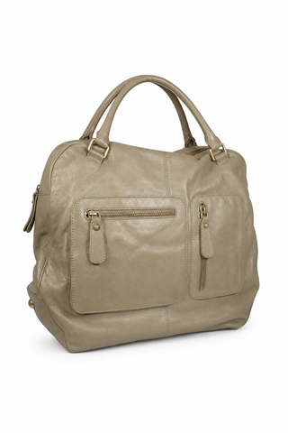 Dellamoda Charlotte Leather Satchel