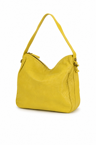 Dellamoda Piper Leather Hobo Bag