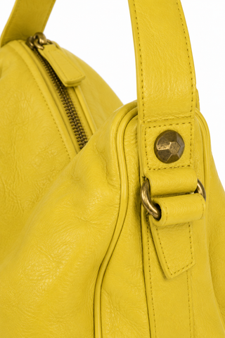 Dellamoda Piper Leather Hobo Bag