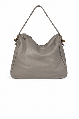 Dellamoda Piper Leather Hobo Bag