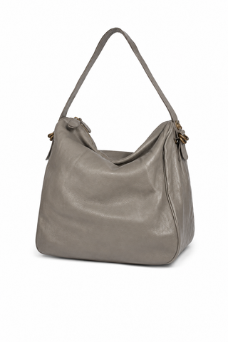 Dellamoda Piper Leather Hobo Bag