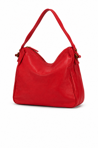 Dellamoda Piper Leather Hobo Bag
