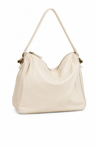 Dellamoda Piper Leather Hobo Bag