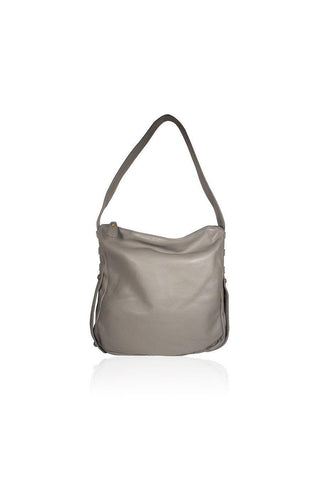Dellamoda TS10-09 Piper Leather Hobo Bag