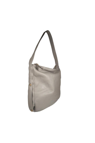 Dellamoda TS10-09 Piper Leather Hobo Bag