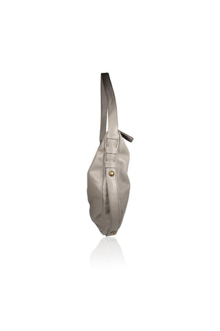 Dellamoda TS10-09 Piper Leather Hobo Bag