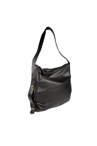 Dellamoda TS10-09 Piper Leather Hobo Bag