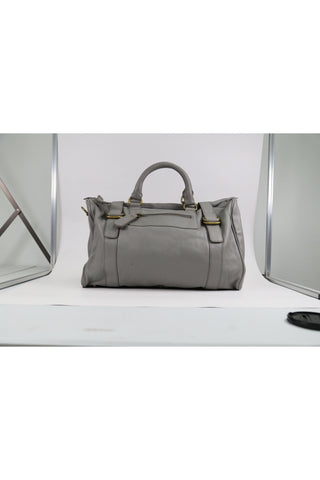 Dellamoda TS10-19 Leather Satchel Bag-Dellamoda