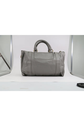Dellamoda TS10-19 Leather Satchel Bag-Dellamoda