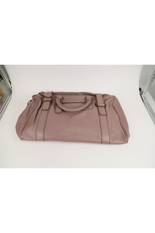 Dellamoda TS10-19 Leather Satchel Bag-Dellamoda