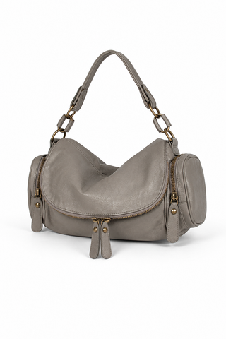 Dellamoda "The Sofia" Leather Satchel Bag