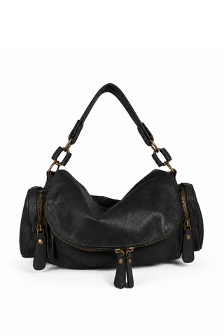 Dellamoda "The Sofia" Leather Satchel Bag
