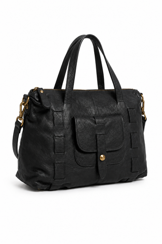 Dellamoda Victoria Leather Tote