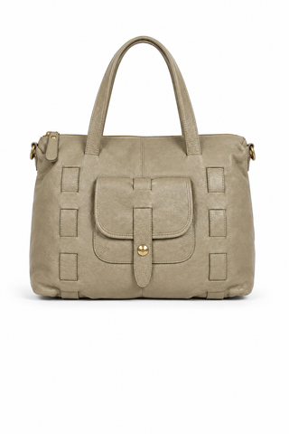 Dellamoda Victoria Leather Tote