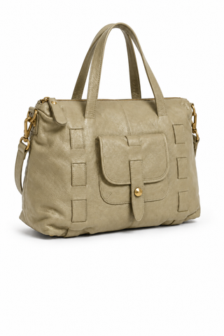 Dellamoda Victoria Leather Tote