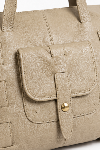 Dellamoda Victoria Leather Tote