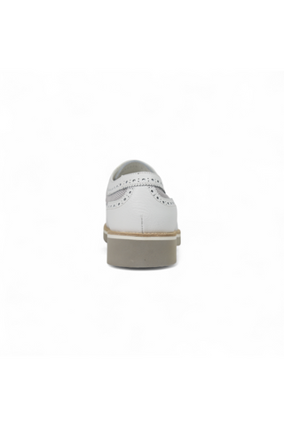 Dino Bigioni Alce Dollaro Bianco White Oxfords (DB1004)