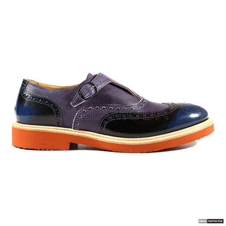 Dino Bigioni Shoes Mens Italian Shade Fume Indigo Loafers (DB1007)-AmbrogioShoes