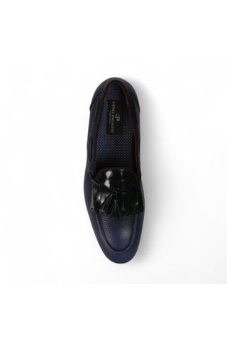Dino Bigioni Mustang Asport Indigo Loafers (DB1001)