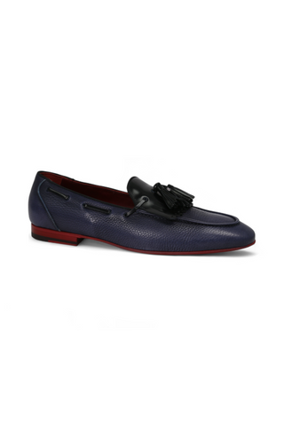 Dino Bigioni Mustang Asport Indigo Loafers (DB1001)