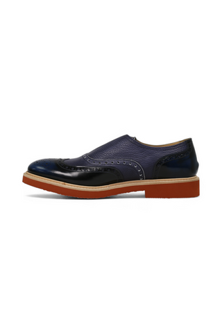 Dino Bigioni Shade Fume Indigo Loafers (DB1007)