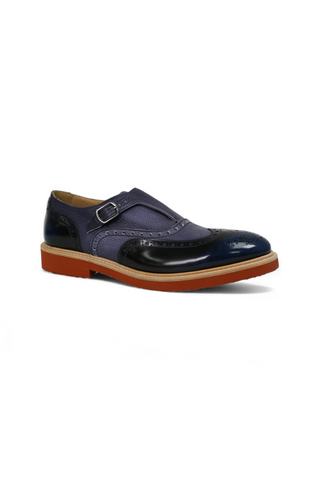 Dino Bigioni Shade Fume Indigo Loafers (DB1007)