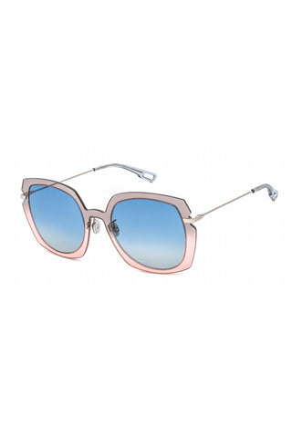 Dior Diorattitude 1 Women's Sunglasses Grey Pink / Blue Shaded Ar (S)