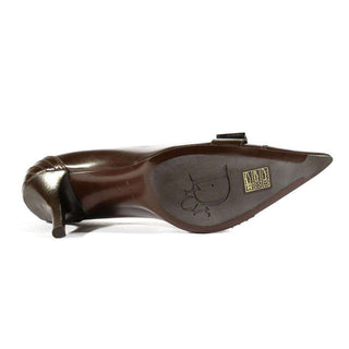 Dior Pumps Sellier Dior Pumps shoes 9cm Dark Brown leather (CDW57)-AmbrogioShoes