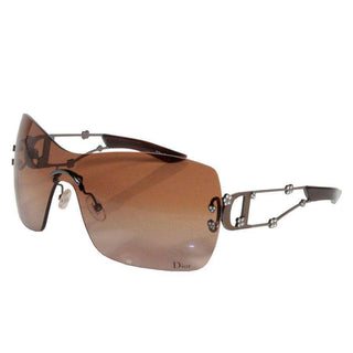 Dior SWEETEST sunglasses Dark Brown and Diamond Studded-AmbrogioShoes