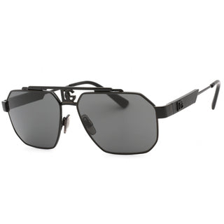 Dolce & Gabbana 0DG2294 Sunglasses Black / Dark Grey-AmbrogioShoes