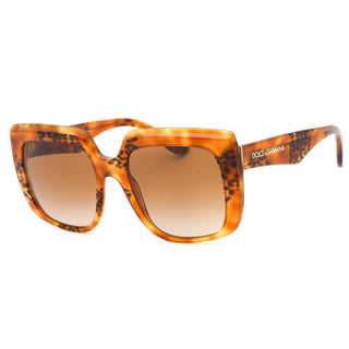 Dolce & Gabbana 0DG4414 Sunglasses Leopard Tortoise/Brown Gradient Women's-AmbrogioShoes