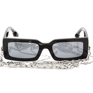 Dolce & Gabbana 0DG4416 Sunglasses Black / Dark Grey Mirror Women's-AmbrogioShoes