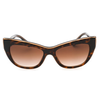 Dolce & Gabbana 0DG4417 Sunglasses Dark Tortoise / Gradient Brown Women's-AmbrogioShoes