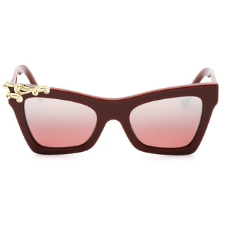 Dolce & Gabbana 0DG4434 Sunglasses Bordeaux / Pink Mirror Silver Gradient-AmbrogioShoes