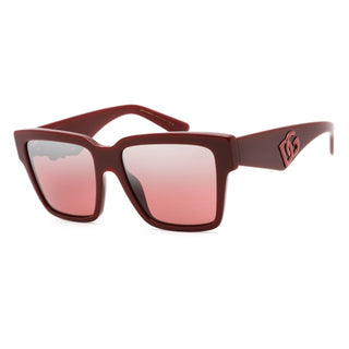 Dolce & Gabbana 0DG4436 Sunglasses Bordeaux / Pink Mirrored Silver Gradient-AmbrogioShoes