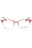 3303 - Pink Pastel Gradient Crystal / clear demo lens