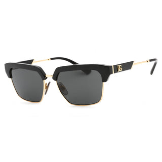 Dolce & Gabbana 0DG6185 Sunglasses Black / Dark Grey-AmbrogioShoes